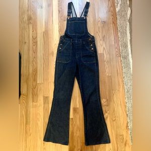 Madewell Flea Market Flare Overalls